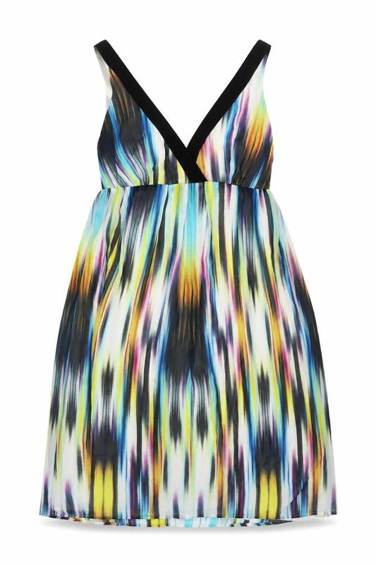 Next Women’s Multicoloured V-Neck Dress, Size 14
