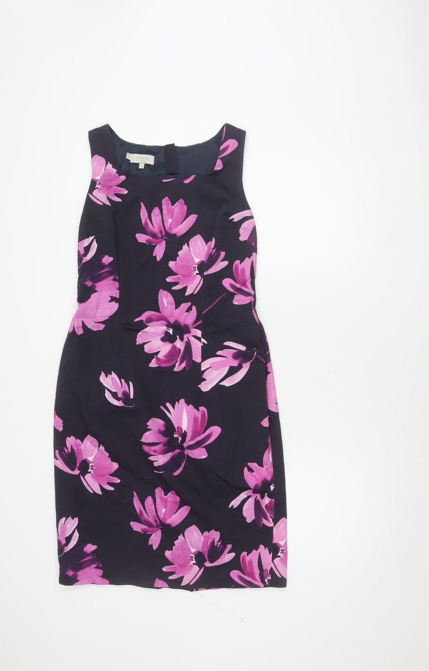 Hobbs Women's Floral Sheath Dress Size 12 - Black Pink