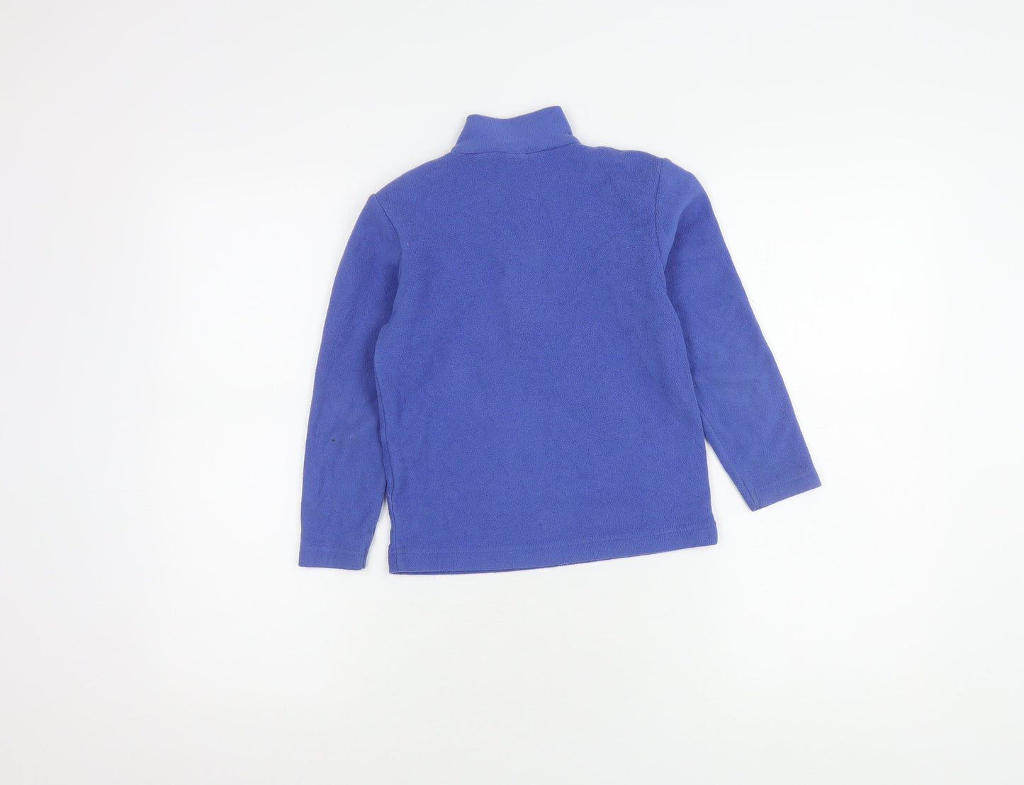 Mountain Warehouse Girls Blue Fleece Half Zip Sweatshirt 5-6 Years