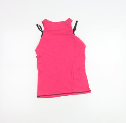 Teens UK Size 12 Reebok Pink  Tank