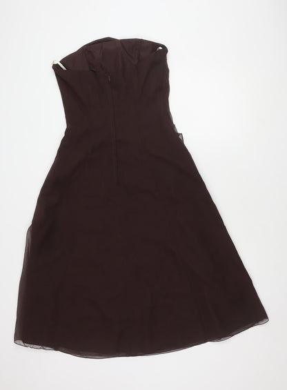 Alice James Women's Brown A-Line Dress Size 12