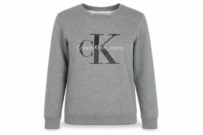 Womens UK Size XS Calvin Klein Grey Pullover Sweatshirt