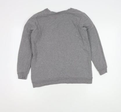 Womens UK Size XS Calvin Klein Grey Pullover Sweatshirt