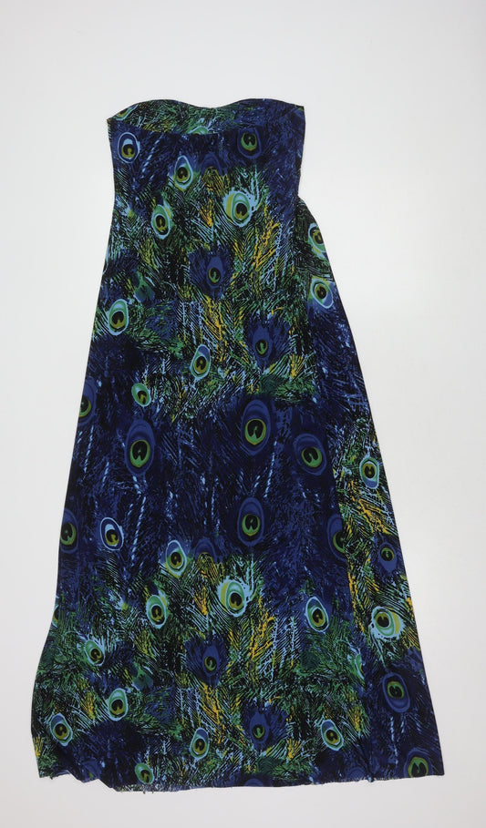 Club L Women's Multicoloured Animal Print Dress - Size 12