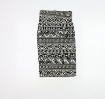 Womens UK Size 8 River Island Straight & Pencil  Skirt