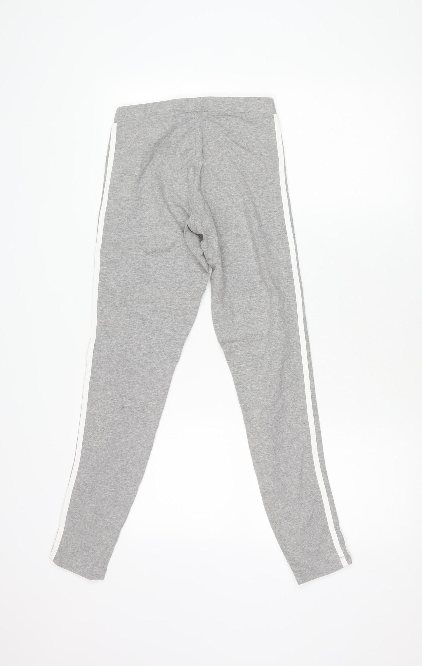Adidas Women's Grey Track Pants Size 10 Slim Fit