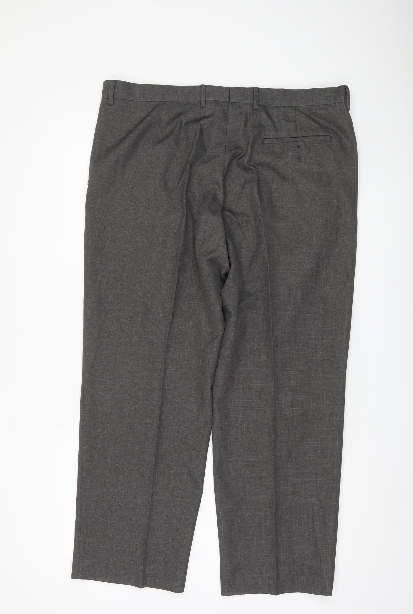 Marks and Spencer Grey Formal Men's Trousers, 38 in