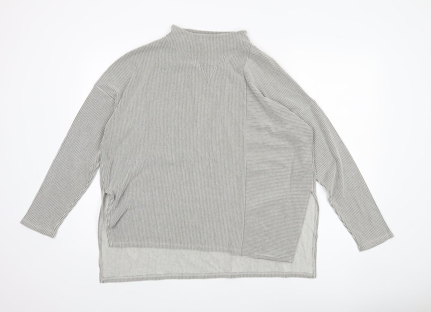 Womens UK Size S French Connection Grey Basic Blouse