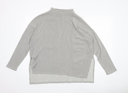 Womens UK Size S French Connection Grey Basic Blouse
