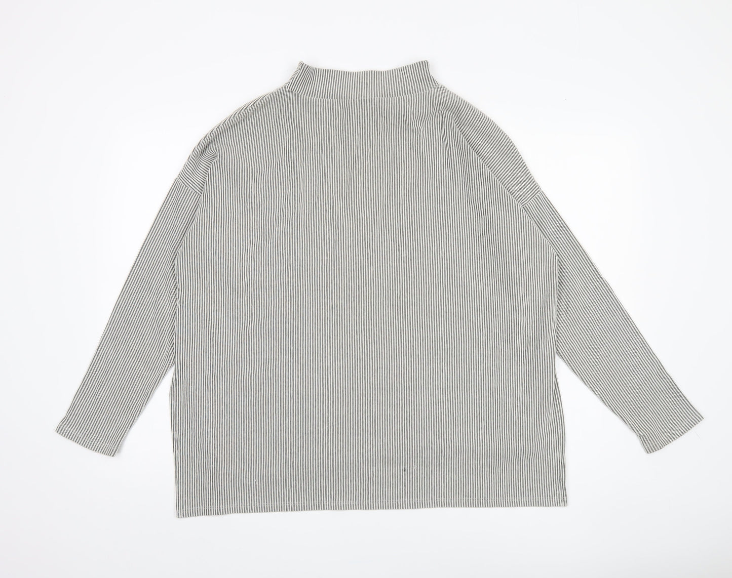 Womens UK Size S French Connection Grey Basic Blouse