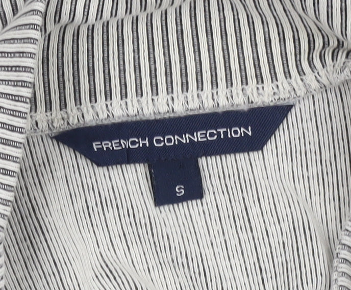Womens UK Size S French Connection Grey Basic Blouse