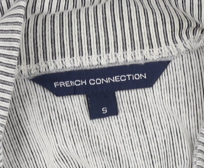 Womens UK Size S French Connection Grey Basic Blouse