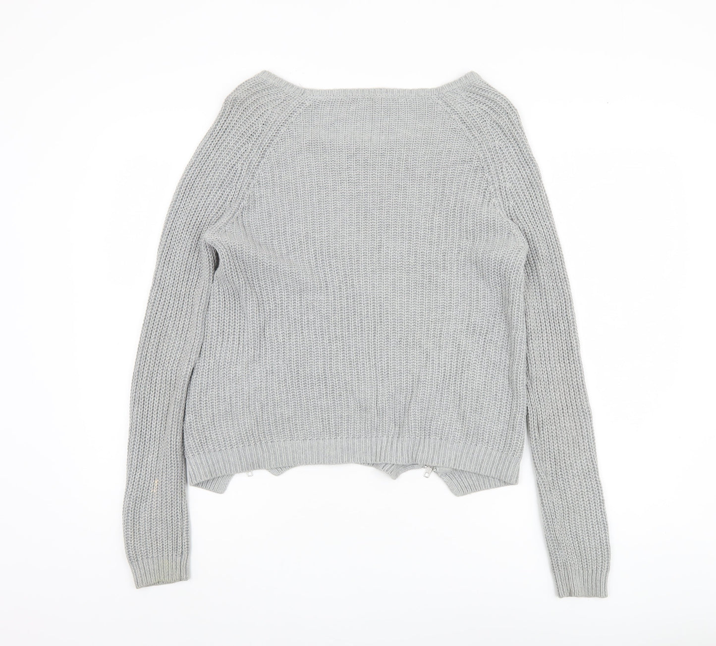 Womens UK Size S French Connection Grey Pullover Jumper