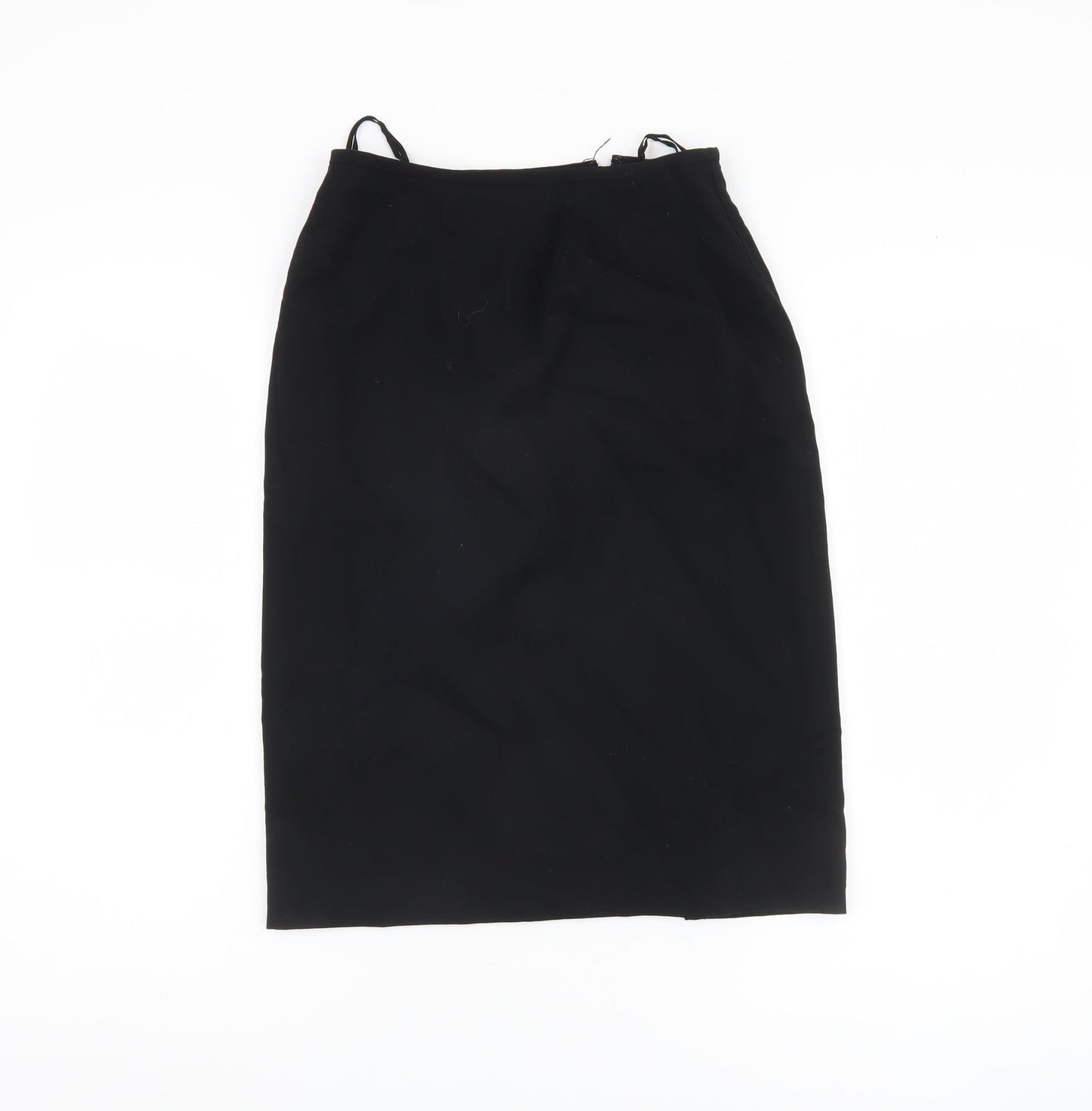 Liz Claiborne Women's Black Wool Pencil Skirt Size 4