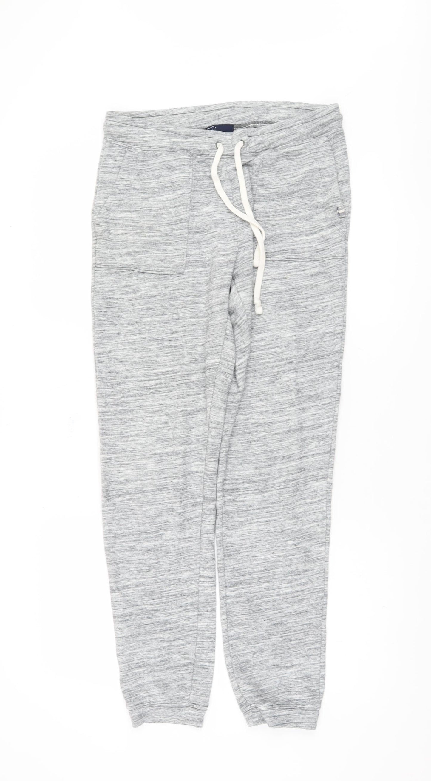 Womens UK Size S Gap Regular Fit Jogger Grey Trousers
