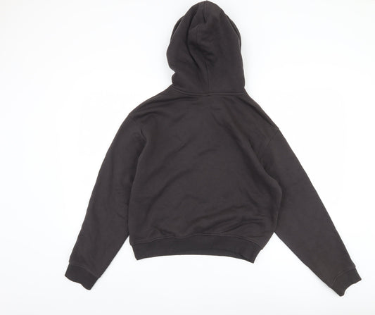 H&M Divided Women's Black Pullover Hoodie Size 12