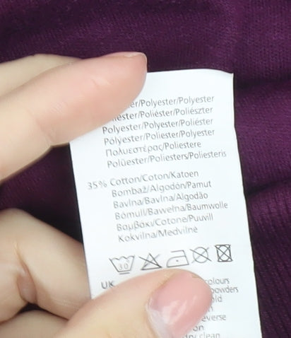 Lonsdale Women's Purple Jogger Trousers, Size 14