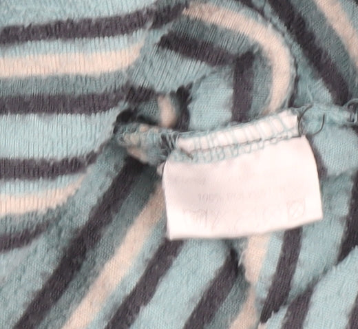 Craghoppers Women's Blue Striped Fleece Pullover, Size 16