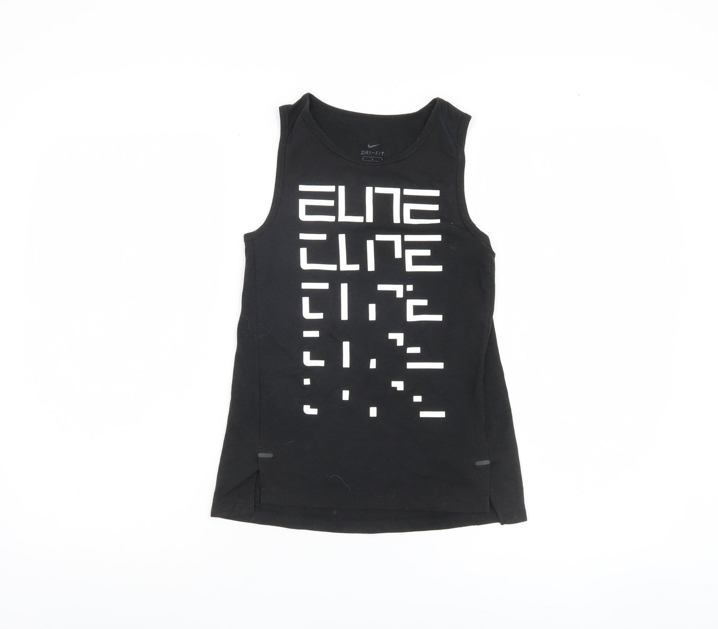 Nike Kids Black Dri-Fit Graphic Tank 10-12 Years