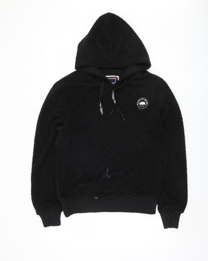 Mens UK Size S SoulCal & Co Black Pullover Hoodie