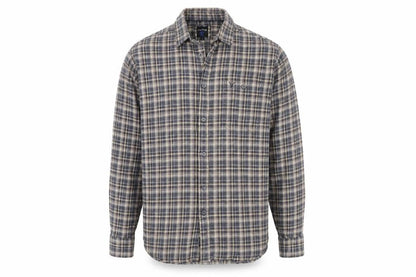 James Pringle Men's Grey Check L Shirt, Long Sleeve, Cotton