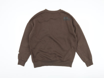 Redefined Rebel Men's Brown Pullover Sweatshirt S