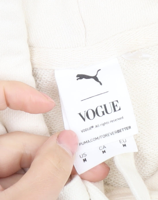 Puma Women's Ivory Pullover Hoodie Size 12