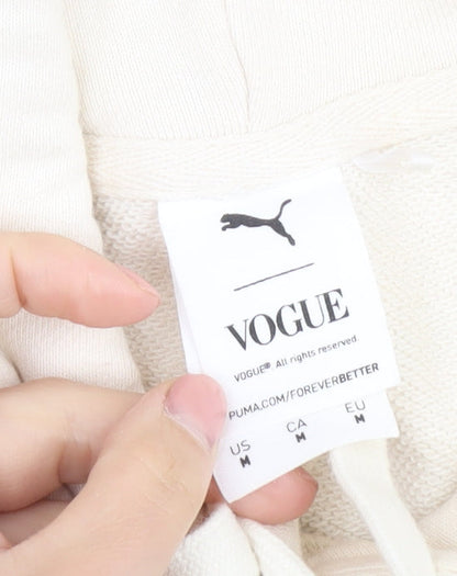 Puma Women's Ivory Pullover Hoodie Size 12