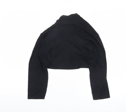 Womens UK Size 10 Marks and Spencer Black Cropped