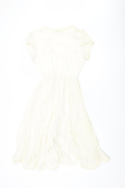 Phase Eight Women Ivory S Silk Viscose Dress