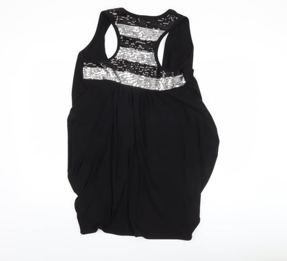 Joseph Ribkoff Women's Black Sequin Tank Size 10