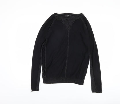 Womens UK Size 6 NEXT Black Pullover Jumper