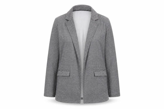 Select Women's Grey Blazer, Size 14, Herringbone
