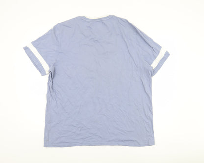 Lyle & Scott Men's Blue XL Logo T-Shirt