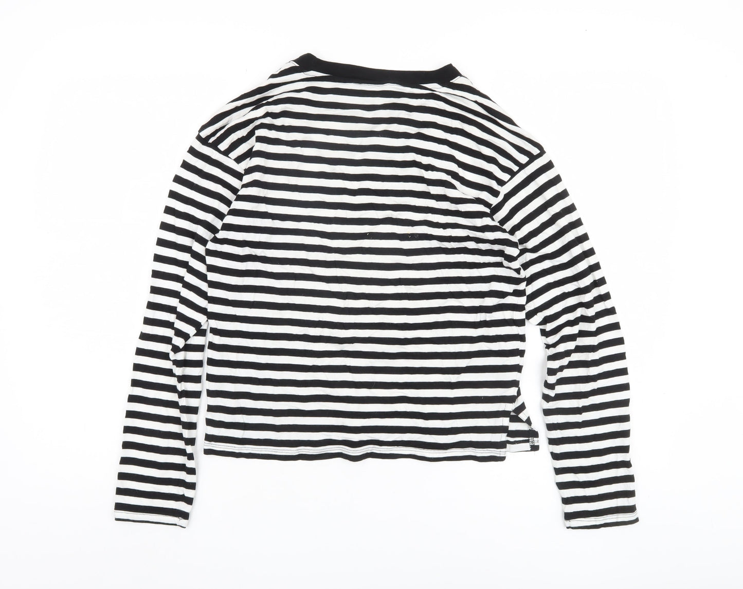 Womens UK Size 2XS Monki Black  T-Shirt