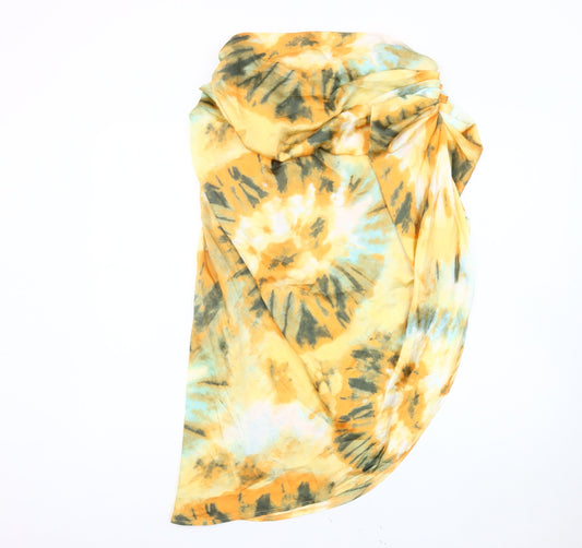 PrettyLittleThing Women's Multicoloured Tie Dye Skirt Size 12