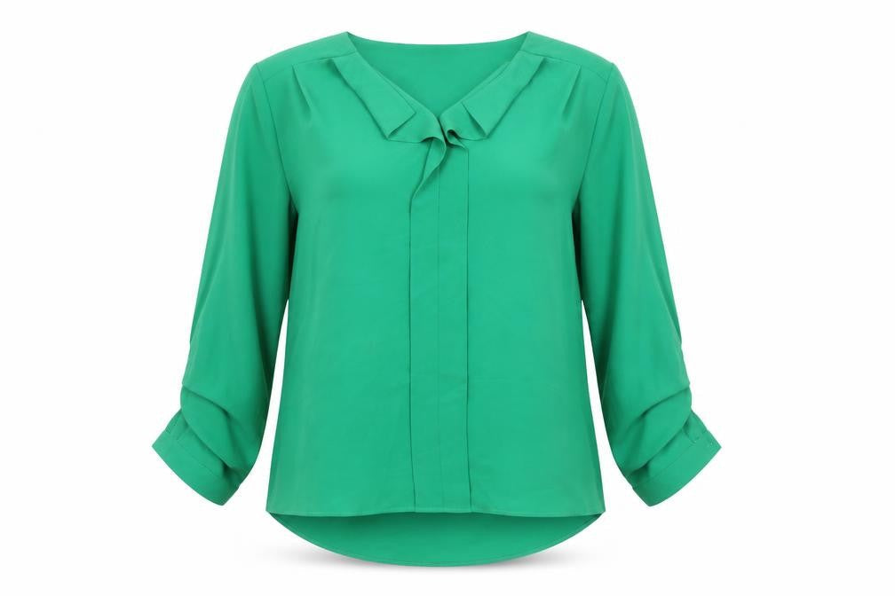 Womens UK Size 12 M&Co Green  Blouse