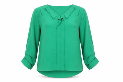 Womens UK Size 12 M&Co Green  Blouse