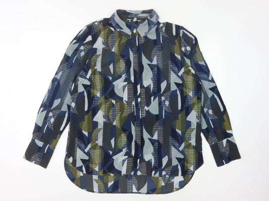 Womens UK Size 12 NEXT Multicoloured  Button-Up