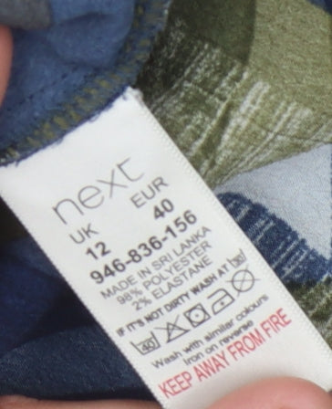 Womens UK Size 12 NEXT Multicoloured  Button-Up