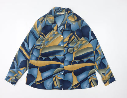 EWM Women's Multicoloured Button-Up Shirt Size 18