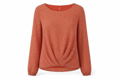 Womens UK Size M VERO MODA Red Basic Blouse