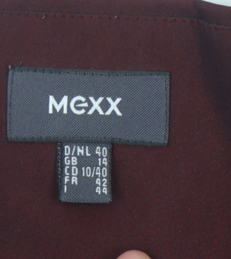 Mexx Women's Red Long Party Dress Size 14