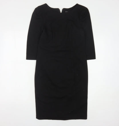 Marks and Spencer Women's Black Sheath Dress Size 10