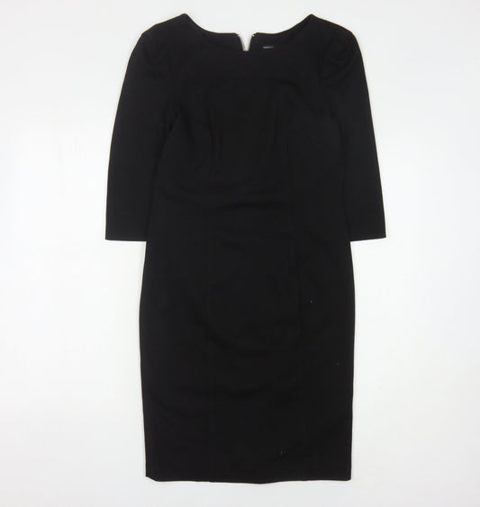 Marks and Spencer Women's Black Sheath Dress Size 10