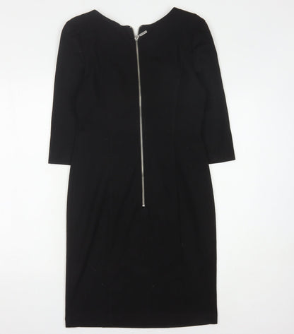 Marks and Spencer Women's Black Sheath Dress Size 10