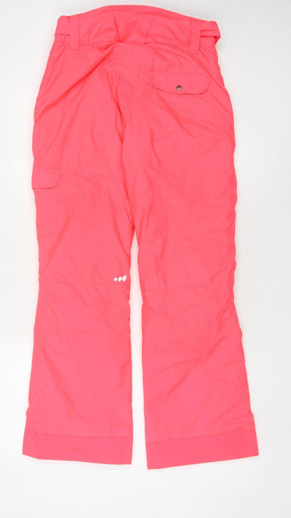 Decathlon Girls Pink Snow Pants, Size 14 Years - Winter Ready