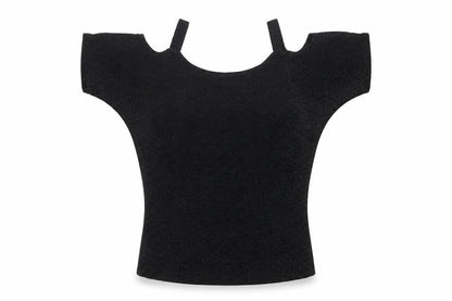 Womens UK Size 10 Star by Julien Macdonald Black Basic Blouse