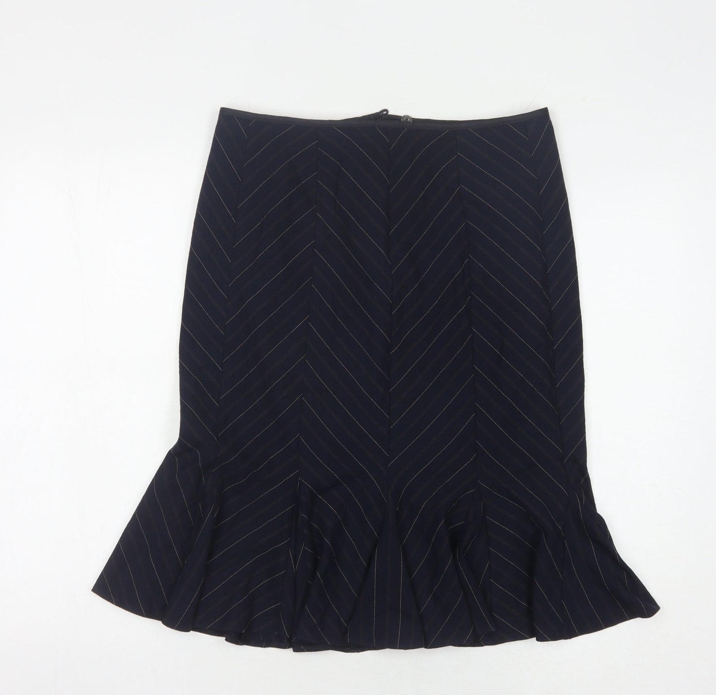 Marks and Spencer Women's Black Trumpet Skirt Size 12