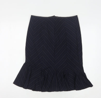 Marks and Spencer Women's Black Trumpet Skirt Size 12